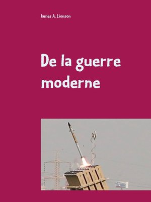 cover image of De la guerre moderne